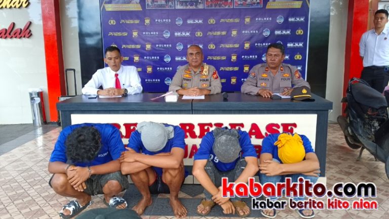 Komplotan Begal Kepahiang Beraksi di Rejang Lebong, Para Pelaku Ternyata Masih Berstatus Pelajar