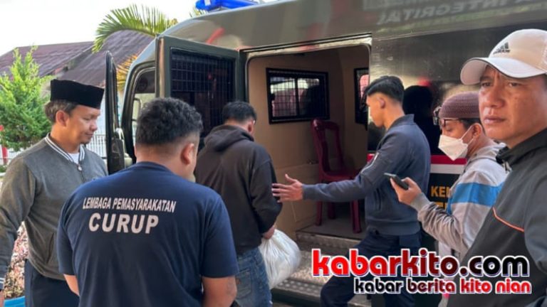 BREAKING NEWS: Belasan Narapidana Lapas Curup Dipindahkan