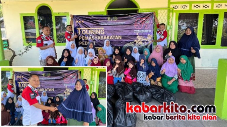Touring Baksos Pemasyarakatan Peduli Sasar Panti Asuhan dan Pensiunan Lapas Curup