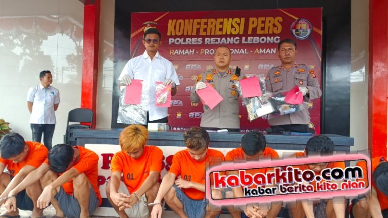 7 Pelaku Narkoba Terjaring Ops Antik, Salah Satunya dari Batam