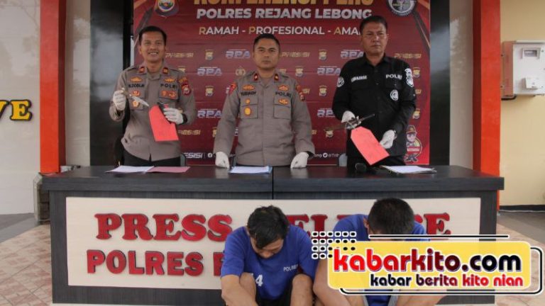 Terjaring Razia Bawa Sajam di Jalan Lintas Curup, 2 Bandit Asal Lubuk Linggau Digulung. Ternyata Mereka Komplotan Spesialis …