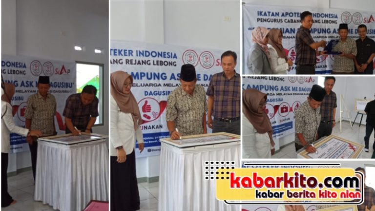 Perdana di Rejang Lebong, Dusun V Desa Air Meles Bawah Jadi Kampung Ask Me Dagusibu
