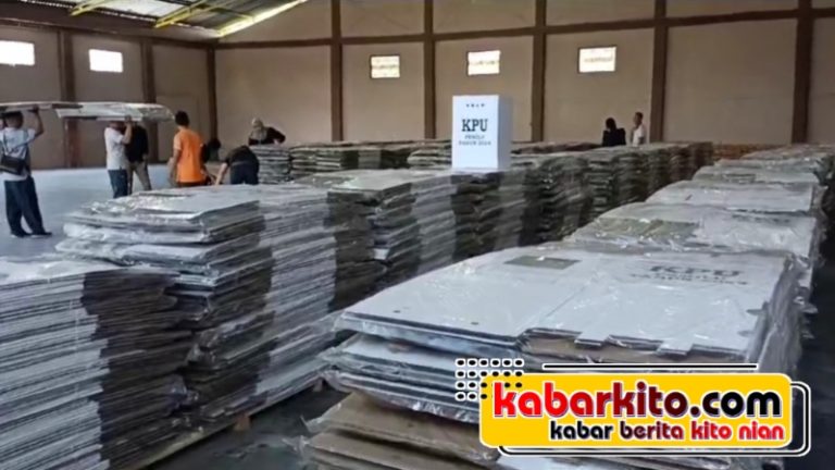 Logistik Pemilu 2024 Tiba, 4.110 Kotak Suara Diterima KPU Rejang Lebong