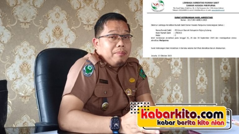 RSUD Curup Raih Akreditasi Paripurna