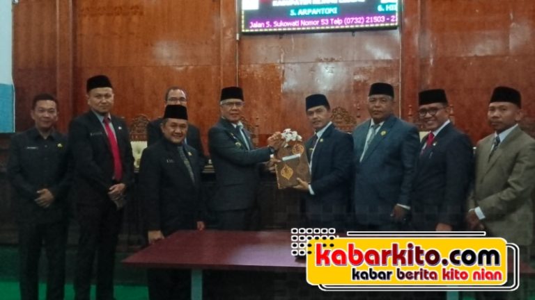 TOK TOK TOK! APBD 2024 Rejang Lebong Disahkan, Segini Jumlahnya