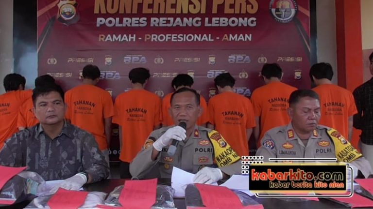 Tim Macan Suban Bekuk 8 Tersangka Narkoba, 2 Diantaranya Pengedar