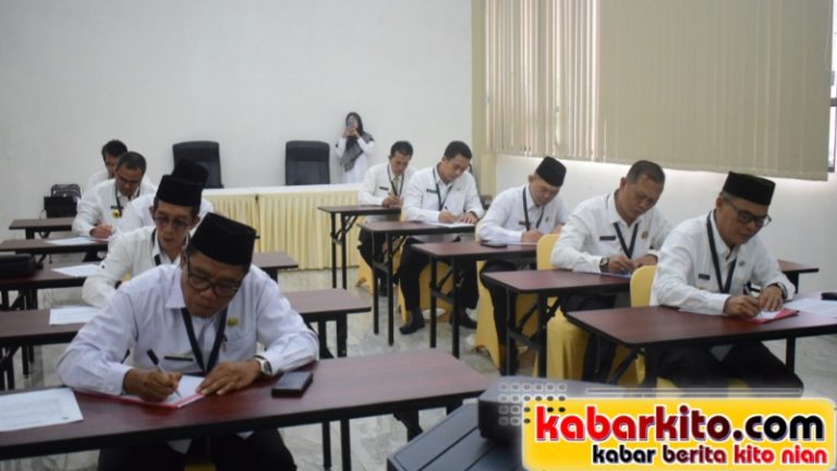 10 Pejabat Eselon II Pemkab Rejang Lebong Uji Kompetensi Gelombang 2, Ini Daftarnya
