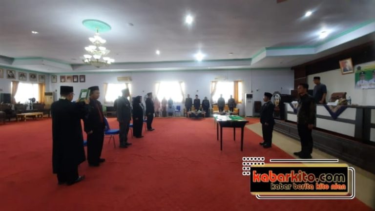 5 Pejabat Eselon II Pemkab Rejang Lebong Bergeser, Ini Daftar Lengkapnya