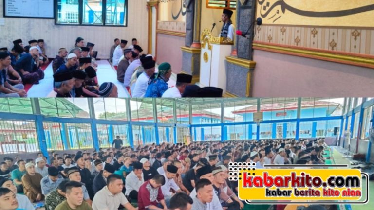 Ratusan Warga Binaan Lapas Curup Shalat Ied Berjamaah Rayakan Idul Adha