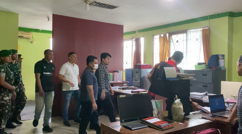 Satuan Khusus Pemberatasan Korupsi Kejari Rejang Lebong Geledah Kantor BKPSDM, Jumat, 23 Mei 2025 (Foto: kabarkito.com)